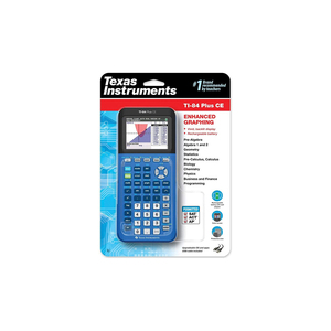 Calculadora Gráfica Texas Instruments TI-84 Plus CE de Plástico en Varios Colores, Disponible en Stock, Envío Inmediato - Product Image 1