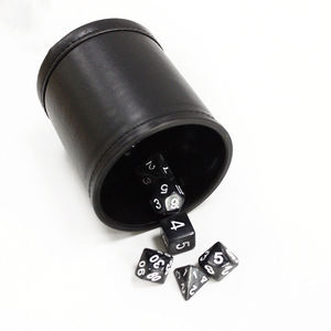 Fabricant de gobelets à dés en cuir véritable de qualité supérieure, gobelet à dés de luxe en cuir personnalisé pour backgammon, jeu de poker, gobelet à dés en plastique - Product Image 2