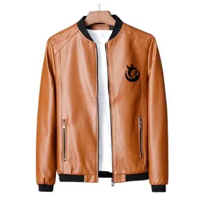2021 fashion Casual Warm coat large size suede winter men leather jackets Wholesale Price Men Genuine Leather Plus size jackets
