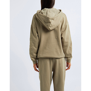 New Fashion Women's Plus Size Loose Long-Sleeved Breathable <b>Lightweight</b> Quick Dry 100% Cotton Running Sports Fitness Top <b>Hoodies</b> - Product Image 4