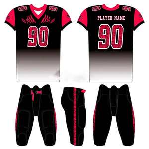 Vêtements d'équipe personnalisables fabriqués au Pakistan, vêtements de sport respirants et à séchage rapide, uniformes de football américain - Product Image 1