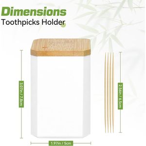 Confezione da 2 Portastuzzolini Rotondi da 3000 Pezzi, a Doppia Punta, per Alimenti, Antipasti, Cocktail, Frutta e Oli - Product Image 2