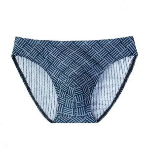 Shorts de bain décontractés pour hommes, taille élastique, 100% polyester, séchage rapide, vêtements de plage, sous-vêtements de bain pour hommes - Product Image 1