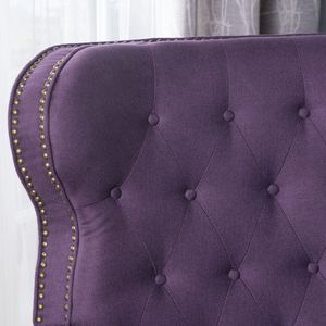 Sillón Reclinable con Detalles en Color Ciruela y Brazos Enrollados para una Comodidad Envolvente - Product Image 6