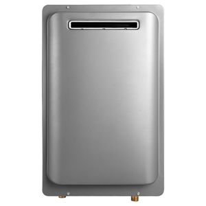 Scaldabagno a propano istantaneo intelligente da 8 galloni per esterni, 191000 BTU, acqua calda immediata, ingresso NPT da 3/4 di pollice per camper e gas GPL - Product Image 1