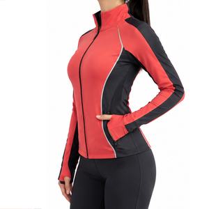 Vestes de performance respirantes pour femmes, en polyester et élasthanne extensible, pour le fitness, l'entraînement sportif, les vêtements de sport, vêtements personnalisés - Product Image 4