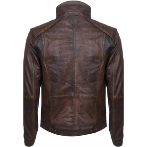 Chaqueta de Cuero y Lona de Diseño Personalizado 2026, Color Sólido, Ropa Urbana para Hombre, Impermeable, Ecológica, Logotipo Frontal, Servicio OEM - Product Image 2