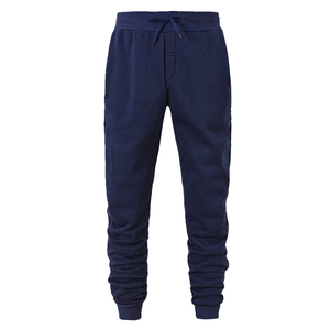 Men's Vintage Two-Piece Hoodie Jogger Set Winter Sports Wholesale 100% Cotton Custom Logo Solid Pattern Blank Pullover - Product Image 2
