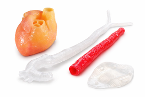 Imprimante 3D en caoutchouc de silicone Méthode LAM Système de polymérisation UV Moteur AI Fabriqué au Japon Pièces médicales Pièces flexibles Dureté 30A40A50A - Product Image 3