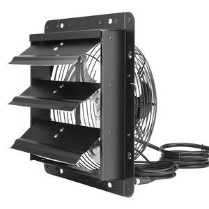 Ventilatore da Soffitta a Parete Regolabile a 10 Velocità, 820 CFM, con Serranda di Scarico e Controllo Temperatura/Umidità, Motore EC - Product Image 1
