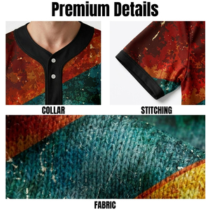 Maillot de baseball personnalisé par sublimation pour hommes, vêtements de sport respirants en maille, uniforme d'équipe, vente en gros - Product Image 5