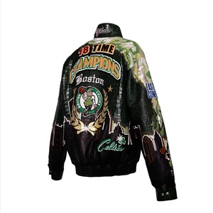 เสื้อแจ็คเก็ตสตรีทแวร์หนังแท้รุ่นพิเศษประจำปี 2024 สำหรับ Skyline ป้องกันลมและเป็นมิตรกับสิ่งแวดล้อม - Product Image 3