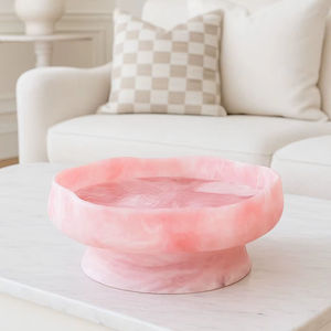 Tazón de Resina Hecho a Mano con Patrón de Mármol, Diseño Minimalista para Decoración del Hogar y Servir Comida, Tazón Personalizado - Product Image 2