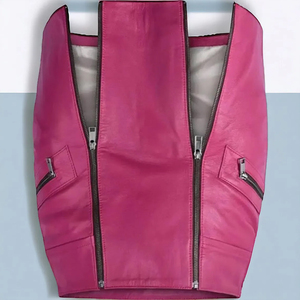 Jupes en cuir véritable pour femmes adultes, style décontracté, grandes tailles, haute qualité, sangles en cuir personnalisables, design respirant, toutes tailles - Product Image 6