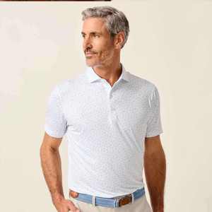 Chemises polo pour hommes sur mesure en coton, broderie personnalisée, t-shirts polo - Product Image 5