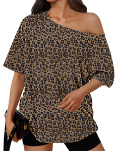 Camiseta de algodón lisa para mujer, suave, informal, de manga corta, transpirable, de verano, con logo personalizado, a la moda. - Product Image 1
