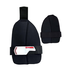 Protège-cuisses de cricket en PU, double couture, légers, ajustés, pour la course et le sport, protections de sécurité pour équipes, vente en gros OEM - Product Image 4