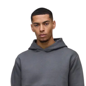 Sweat-shirt à capuche personnalisé pour homme, coupe ample, épaules tombantes, style lourd, poche kangourou, streetwear – Fabricant - Product Image 3