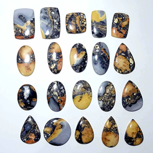 Piedra de Jaspe Maligano Natural, Cabujón Suelto de Forma Mixta Lisa, Cuarzo de Calidad, Tamaño Libre, Venta Directa de Fábrica Online - Product Image 4