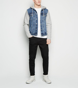 Premium Quality Stylish Designed <b>Men</b> Winter Wear Jeans Jacket Long Sleeve Button up Denim <b>Men's</b> Jackets - Product Image 2