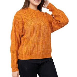 Suéter de Mujer con Logotipo Personalizado, Precio al por Mayor, Suéter de Manga Larga para Mujer, Suéter de Mujer de Primera Calidad en Venta - Product Image 3