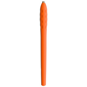 Miroir dentaire ergonomique en silicone orange, outil de diagnostic professionnel, réutilisable, manuel, certifié CE, fabricant Pakistan - Product Image 1