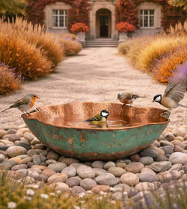 Nouveaux et tendances : abreuvoirs et mangeoires à oiseaux en métal pour parcs et jardins, design unique, qualité supérieure, durables - Product Image 2