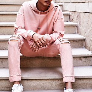 Premium <b>Distressed</b> Tracksuit Heavy Quality <b>Distressed</b> Tracksuit Durable Stitching <b>Distressed</b> Tracksuit Soft Feel - Product Image 4