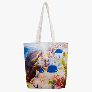 Bolsa de lona de gran capacidad para suministro al por mayor, reutilizable, duradera, ideal para compras, viajes y escuela, disponible a buen precio. - Product Image 1