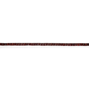 Buy Now Natural Garnet January Birthstone Sleek Stackable Tennis <b>Bracelet</b> in <b>Solid</b> 925 Sterling <b>Silver</b> Wholesale Price - Product Image 3