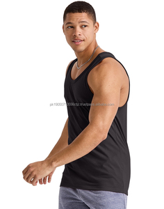 Custom <b>Mens</b> Sports Bodybuilding <b>Singlet</b> Cotton Gym Vests Training Tank Top Black Undershirts <b>for</b> <b>Men</b> - Product Image 2