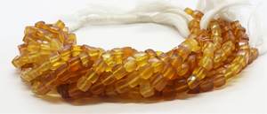 AAA Natural Rare Yellow Calcite Cube <b>Gemstone</b> Beads 5.5-6 MM Yellow Shaded Box Shape 8 Inch Faceted Square Calcite Beads Bulk - Product Image 6