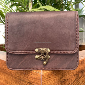 2024 Factory Customized Genuine Leather Women Crossbody Bag Cowhide Ladies <b>Handbag</b> High Quality Elegant Luxury Lock Shoulder Bag - Product Image 2