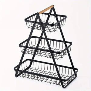 Multifunctional Iron Metal Wire <b>Mesh</b> Hanging Fruit <b>Basket</b> Kitchen Rack for Cabinet Door <b>Storage</b> Versatile <b>Storage</b> <b>Basket</b> - Product Image 2