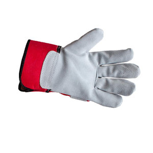 Gants de travail antidérapants robustes, résistants aux coupures, en cuir, vêtements de travail de sécurité, gants de travail - Product Image 5