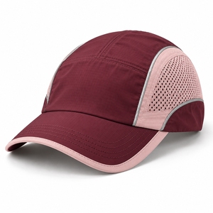 Custom running hats designed with airy mesh panels comfortable <b>headbands</b> and personalized colors for <b>sports</b> - Product Image 3