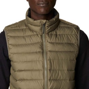 Winter Men's Clothing Lightweight Warm Winter Puffer Down <b>Jacket</b> Puffer Sleeveless Vest Solid Pattern Custom Color Cheap Price - Product Image 1