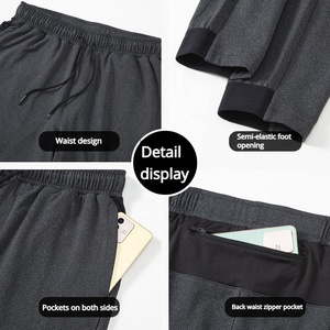 Pantalones Deportivos de Lona Transpirables con Cintura Elástica, Estilo Jogger, para Gimnasio, Trabajo, Invierno - Product Image 3