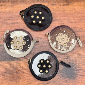 กระเป๋าใส่เหรียญหนังวัวแท้ทำจากหนังวัวแท้กระเป๋าสตางค์ดีไซเนอร์ใหม่กระเป๋าสตางค์ใส่บัตรกระเป๋าใส่เหรียญขนาดเล็กกระเป๋าเงินทอนผม - Product Image 4