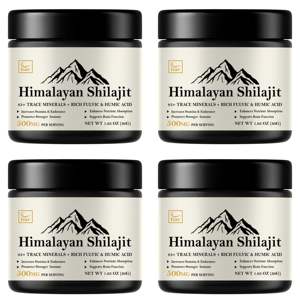 Résine de Shilajit de l'Himalaya Biologique pour Hommes et Femmes, Résine de Shilajit Pure avec plus de 85 Oligo-éléments et Acide Fulvique pour l'Énergie et la Force - Product Image 2