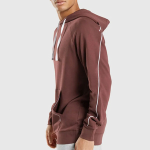 Nouveauté : sweats à capuche pour hommes en coton 100 %, style décontracté, tissu polaire raglan, taille personnalisée, sweats à capuche sur mesure - Product Image 6
