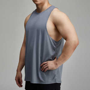 Custom Mens Muscle Tank Top Wholesale OEM Manufacturer Supplier Gym Clothing Bulk Production - Product Image 3