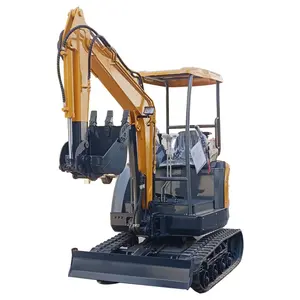 Một 2t 3 tấn theo dõi hoe phụ kiện xô flail máy cắt thủy lực bơm nhỏ Digger máy xúc mini cho gốc máy xay tập tin đính kèm