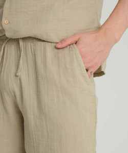 ชุดเสื้อยืดและกางเกงขาสั้นลายพิมพ์ฤดูร้อนสำหรับผู้ชาย  สีสันปรับแต่งได้ ดีไซน์เอวยางยืดแบบพิเศษ  คอตั้งสไตล์ฮิปฮอป-ไม่ซ้ำใคร - Product Image 5