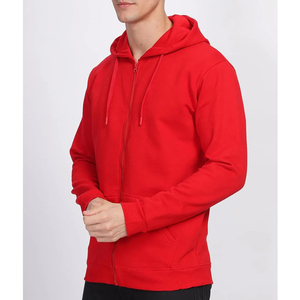 Sweat à capuche zippé pour homme de qualité supérieure, 100% coton, prix raisonnable, fabriqué au Pakistan, en vente - Product Image 2