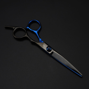 Tijeras de Peluquería Profesionales Más Vendidas y Juego de Tijeras de Entresacar para Estilizar el Cabello, Tijeras de Corte de Cabello Negras de Alta Calidad - Product Image 3