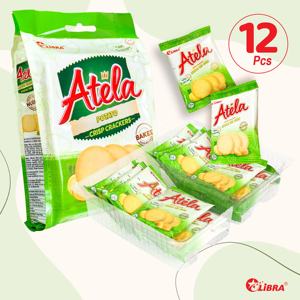 ATELA Craquelins croustillants aux pommes de terre 228G Boîte de sachets au goût sucré et salé Emballage FMCG Vietnam Goût savoureux Snack exotique - Product Image 2