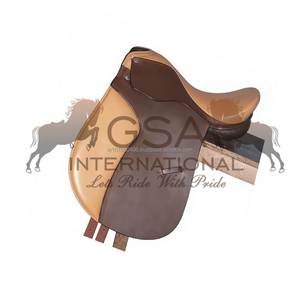Silla de montar inglesa de cuero genuino de alta calidad para equitación y entrenamiento, silla de doma, silla de montar western, silla de montar sintética - Product Image 4