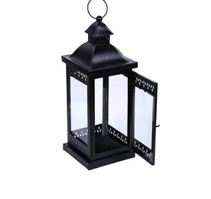 Most Elegant Wholesale Selling Durable Eco-Friendly <b>Black</b> Color Metal Candle <b>Lantern</b> With <b>Black</b> Finished <b>Lantern</b> for Christmas - Product Image 4