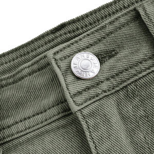 2026 Custom Women's Empire Waist Casual <b>Pleated</b> Knitted Denim <b>Mini</b> <b>Skirt</b> Light Blue Breathable Eco-Friendly Anti-static - Product Image 3